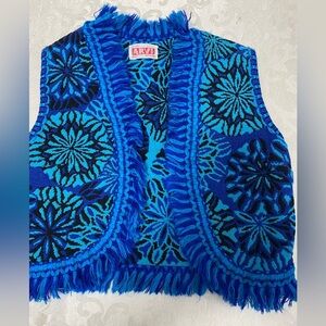 Vintage ARVI Vest Handmade fits XS